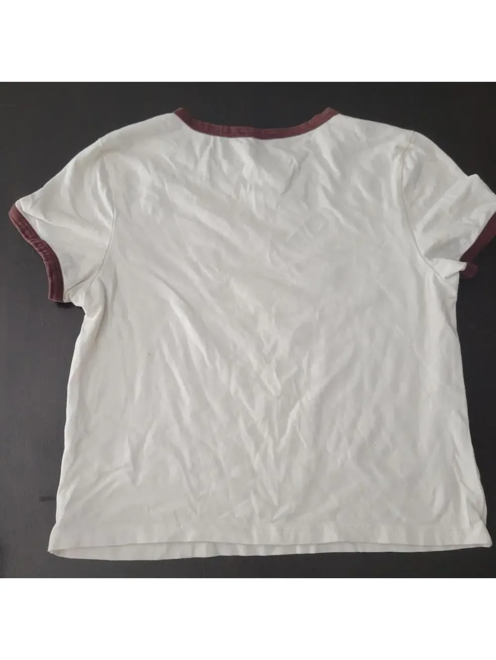 Nasty Gal Feeling Lucky Ringer Tee Size 10